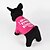 رخيصةأون ملابس الكلاب-القط الكلب قميص تأثيري ملابس الكلب جرو الملابس ملابس الكلب الأسود الأرجواني الأحمر زي الكلب قمصان الكلب للكلاب