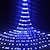 Недорогие LED ленты-1x 3x3 м ip44 занавеска с водопадом светодиодная волшебная гирлянда световая гирлянда поток воды метеоритный дождь дождевые огни для окна сосулька красочный декор освещение ac110v 120v 220v 230v 240v ес вилка сша