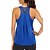 cheap Yoga Tops-Women&#039;s Yoga Top Patchwork Racerback Light Blue Black Mesh Fitness Gym Workout Running Tank Top T Shirt Sport Activewear 4 Way Stretch Breathable Moisture Wicking High Elasticity Loose Fit