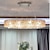 tanie Żyrandole-90cm kryształowy żyrandol led wisiorek światła nowoczesne luksusowe trójkolorowe światło latarnia Desgin wyspa światło ze stali nierdzewnej galwanizowane 110-120 V 220-240 V