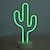 ieftine Lumini Decor &amp; Noapte-flamingo copac de cocos cactus decor lumina nocturna decor de craciun de revelion aa alimentat cu baterii usb 1buc