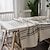 economico Tovaglie-tovaglia cotone lino rettangolo tovaglie stile rustico resistente all&#039;acqua per cucina pranzo, festa, vacanza, natale, buffet