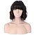 cheap Synthetic Trendy Wigs-bob wig with bangs, natural look synthetic curly wavy bob wig for women short wig with air bangs hair extension bob style heat resistant hairpiece wig