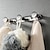 cheap Robe Hooks-Robe Hooks New Design Contemporary Stainless Steel Material Bathroom Wall Mounted 3 or 4 or 5 or 6 Hooks Silvery 1pc