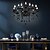 cheap Candle-Style Design-88 cm Crystal Chandelier Metal Candle-style Painted Finishes Modern Contemporary 110-120V 220-240V