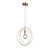 voordelige Eilandlichten-28 cm globe design geometrische vormen hanglamp metaal moderne stijl metalen globe beschilderde afwerkingen moderne Scandinavische stijl kerstversiering 110-240 v