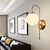 זול אורות קיר לדים-lightinthebox מיני סגנון יצירתי מודרני בסגנון נורדי תאורת קיר led סלון חדר שינה אור קיר ברזל 110-240 v