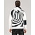 billiga Tröjor för herr-Herr Huvtröja Hoodie-tröja Svart huvtröja Pullover-tröja Vit Purpur Huva Geometrisk 3D Mönster 3D-tryck Grundläggande Ledigt Höst Vinter Kläder Pull Tröjor Långärmad