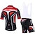 cheap Men&#039;s Clothing Sets-21Grams Men&#039;s Cycling Jersey with Bib Shorts Cycling Jersey with Shorts Short Sleeve Mountain Bike MTB Road Bike Cycling Black Green Sky Blue Graphic Bike Clothing Suit 3D Pad Breathable Quick Dry