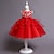 Недорогие Платья-детское праздничное платье для маленьких девочек, однотонное многослойное платье, сетчатое лоскутное платье с бантом, синий, красный, румянец, розовое, до колен, без рукавов, базовые сладкие платья,