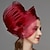 cheap Fascinators-Fascinators Vintage Style Elegant &amp; Luxurious Tulle Hats Headdress with Feather Flower Trim 1 PC Wedding Horse Race Ladies Day Headpiece