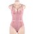 cheap Bra &amp; Panty sets-Women&#039;s Lace Plus Size Super Sexy Bodysuits Nightwear Solid Colored Blushing Pink / White / Black M XL 3XL