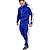 cheap Running &amp; Jogging Clothing-Men&#039;s 2 Piece Full Zip Casual Athleisure Tracksuit Sweatsuit 2pcs Long Sleeve Winter High Waist Thermal Warm Breathable Soft Cotton Fitness Gym Workout Running Jogging Sportswear Color Block Normal