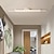 Χαμηλού Κόστους Φώτα Οροφής με Dimmer-Φωτιστικό οροφής 80cm με μοντέρνο γεωμετρικό σχεδιασμό μαύρο λευκό μινιμαλιστικό φινίρισμα με φινίρισμα αλουμινίου 110-120v 220-240v