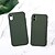 cheap iPhone Cases-iphone xr case green slim fit full matte skin flexible tpu cover compatible iphone xr (green)