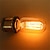 billiga LED-glödlampor-6st 4st 40W E26 E27 T45 Varm Gul 1400-2800 K Retro Dimbar Dekorativ Glödlampa Vintage Edison Glödlampa 220-240 V