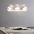 billiga Vägglampor för inomhusbelysning-lightinthebox dubbelsidig ljusavgivande inomhusvägglampa led dimbar roterbar vägglampa nordisk modern kreativ sovrum sängbord hotell vardagsrum ac110-240v