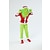 levne Vánoční kostýmy-Vánoční santa obleky Pánské Dámské Chlapecké Dívčí Cosplay kostým Vánoce Karneval Dospělí Děti Polyester