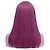 economico Parrucche dei personaggi dei film-Parrucche Cosplay Viola Liscio Capelli Sintetici Lunghezza media Parrucche Per donna Parrucche Per la festa