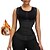 billige Basistopper for damer-Midje Trener Vest Body Shaper Treningskorsett sport Spandex Yoga &amp; Danse Sko Treningsøkt Pilates Justerbar Vekttap Magefettforbrenner Svettegenser Til Dame Herre Midje Mage / Voksne