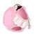 billiga Hundhalsband, selen och koppel-Cat Dog Harness Leash Soft Vest Casual Safety Solid Colored Fabric Pink