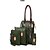 cheap Bag Sets-women&#039;s tassel shoulder bags retro simple handbags wallets crossbody multipurpose bags set 4 pcs (pink)