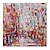 olcso Absztrakt festmények-kézzel készített olajfestmény vászon fali dekoráció piros mozaik absztrakt lakberendezéshez hengerelt keret nélküli feszítetlen festmény