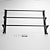 cheap Towel Bars-Wall Mounted Towel Rack with Hooks,Stainless Steel 3-TierTowel Holder Storage Shelf for Bathroom 40cm~70cm Towel Bar Towel Rail Towel Hanger(Matte Black)