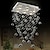 baratos Candeeiros de Lustre-50cm led lustre de cristal lanterna moderna desgin luzes embutidas de aço inoxidável galvanizado 110-120v 220-240v