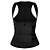 billige Basistopper for damer-Midje Trener Vest Body Shaper Treningskorsett sport Spandex Yoga &amp; Danse Sko Treningsøkt Pilates Justerbar Vekttap Magefettforbrenner Svettegenser Til Dame Herre Midje Mage / Voksne