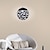 abordables Luces de isla-1 luz 20 cm lámpara colgante led globo de metal acabados pintados moderno contemporáneo 90-240v