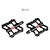 cheap Pedals-bike mtb pedal, ultra strong cr-mo material 9/16&quot; spindle, aluminum 6061# cnc black body, cr-mo spindle, 3 pcs ultra sealed bearing