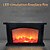 cheap Decorative Lights-Flame Effect Light Home Vintage Decoration Halloween Christmas Gifts New Year Decoration LED Light Flame Lamps Fireplace Lantern USB or AA Battery