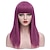 economico Parrucche dei personaggi dei film-Parrucche Cosplay Viola Liscio Capelli Sintetici Lunghezza media Parrucche Per donna Parrucche Per la festa
