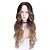 cheap Synthetic Trendy Wigs-Synthetic Wig Curly Middle Part Wig Long Blonde Synthetic Hair 24 inch Women&#039;s Cool Color Gradient Fluffy Blonde