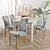 cheap Dining Chair Cover-Stretch Kitchen Chair Cover Slipcover For Dinning Party Botanical Plants Soft Durable Washable