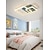 preiswerte Dimmbare Deckenleuchten-40cm 47cm LED Deckenleuchte moderne nordische quadratische Acryl stufenlose dimmende Deckenleuchte Gold nordische moderne Wohnzimmer Schlafzimmer Esszimmer