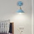 abordables luces de pared-Aplique de pared led de 22 cm luz de noche nórdica moderna diseño único acabados pintados de metal 110-120v 220-240v