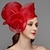 cheap Fascinators-Net Fascinators / Headdress / Headpiece with Feather / Flower / Trim 1 PC Wedding / Horse Race / Ladies Day Headpiece