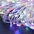 ieftine Fâșii LED-led zână șir lumini 50m-500 30m-300 20m-200 10m-100led-uri sârmă de cupru lumini cu telecomandă lumini de Crăciun lumini stelate reglabile pentru petrecere nuntă dormitor brad de Crăciun priză