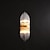 economico Lampade da parete in cristallo-cristallo moderno stile nordico lampade da parete applique da parete soggiorno camera da letto applique da parete in cristallo 220-240v