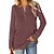 cheap Women&#039;s Athleisure Wear-Women&#039;s Tee / T-shirt Pure Color Crew Neck Solid Color Sport Athleisure T Shirt Top Long Sleeve Breathable Soft Comfortable Everyday Use Casual Daily Outdoor