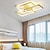 billiga Dimbara taklampor-60 cm led taklampa infälld lampa aluminiumlackerad finish modern 110-120v 220-240v / ce-certifierad endast dimbar med fjärrkontroll