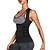 preiswerte Basic-Damenoberteile-Taillentrainerweste Körperformer Sweat Waist Trainer Korsett Sport Elasthan Yoga Fitnesstraining Pilates Verstellbar Gewichtsverlust Bauch Fatburner Heißer Schweiß Zum Damen Herren Taille Bauch