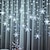 cheap LED String Lights-3.5M 96LEDs Snowflake Curtain String Lights LED Christmas Curtain Light Living Room Bedroom Christmas New Year Wedding Valentine&#039;s Day Decoration