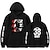 cheap Anime Hoodies &amp; Sweatshirts-Inspired by Never Broke Again Young Boy Cosplay Costume Hoodie Cartoon Letter Harajuku Graphic Kawaii Hoodie For Men&#039;s Women&#039;s Adults&#039; Hot Stamping 100% Polyester