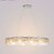 levne Křišťálové lustry-90cm LED křišťálový lustr přívěsek světlo moderní luxusní trikolorní svítilna desgin ostrov světlo nerezová ocel galvanicky pokoveno 110-120v 220-240v