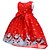 baratos Fantasias de Pai Natal &amp; Fantasias de Natal-Snowman Christmas Dress Girls&#039; Kids Christmas Christmas Christmas Polyester Fabric