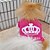 baratos Roupa para Cães-Cachorros Camiseta Colete Princesa Tiaras e Coroas Esporte &amp; lazer à moda Comum Estilo Clássico Casual Roupas para Cães Roupas de cachorro Roupas de cachorro Rosa Ocasiões Especiais para menina e