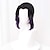 economico Parrucche dei personaggi dei film-parrucca cosplay parrucca ondulata parte centrale kochou shinobu 2836 capelli sintetici parrucche nere di halloween da donna